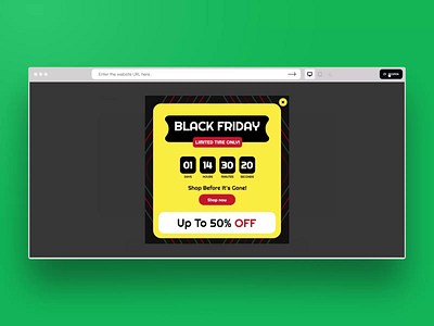 Black Friday Limited Time Template averta