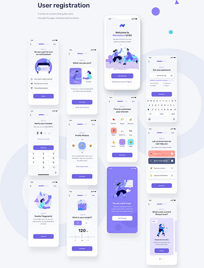 Figma UI Design for User Registration app branding design graphic design illustration logo typography ui ux vector