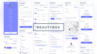 BeautyBox Mobile app beauty mobile uiux