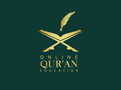 Online Quran Education Logo brandidentity creativelogo educationlogo elegantdesign goldenlogo graphic design graphicdesign islamicart islamiclogo logo logodesign logoinspiration luxurylogo minimalistlogo modernlogo onlineeducation onlinelearning quraneducation religiouslogo timelessdesign