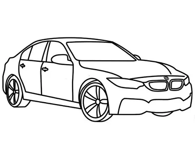 Car Coloring Pages