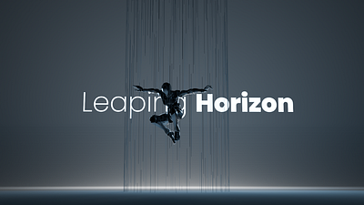 Leaping Horizon 3d animation blender design imagination inspiration jump leap