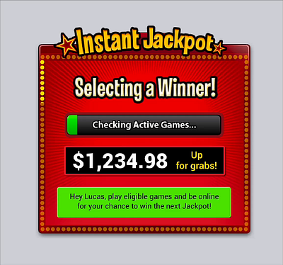 LottoRace Instant Jackpot animation branding graphic design motion graphics ui