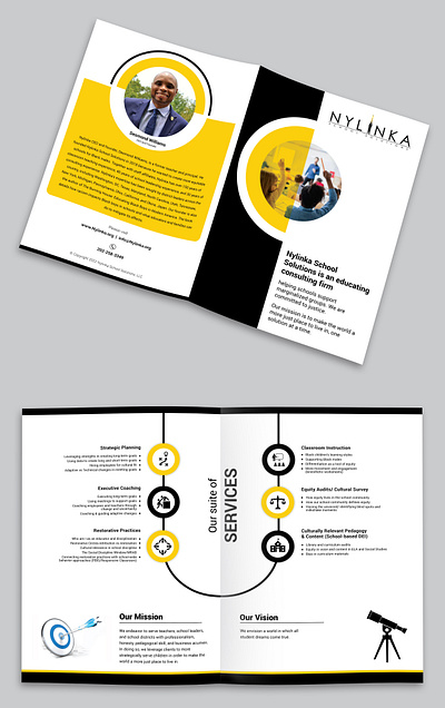 booklet design graphic design