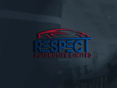 Respect Automotive Limited Logo Design branding creativelogo customlogo design graphic design illustration logo logodesign logoinspiration modernlogo