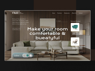 Furniture website template design app design business designer ecommerce figma designer figma website furniture website ui design ui ux web design web designer web template design website website template website ui