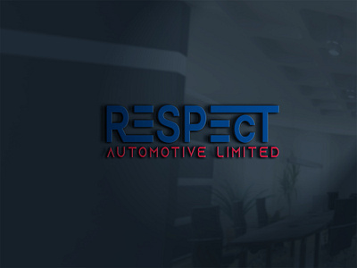 Respect Automotive Limited Logo Design branding creativelogo customlogo design graphic design illustration logo logodesign logoinspiration modernlogo