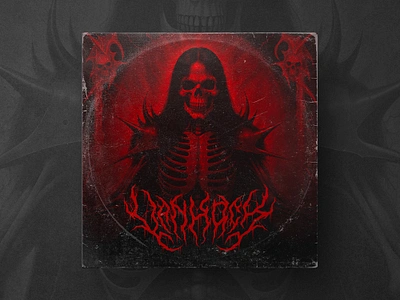 VANHOCK Vinyl Music Artwork abstract design album artwork album cover cd artwork cd cover cd cover design death metal artwork death metal design death metal logo mixtape cover spotify cover vinyl artwork vinyl cover vinyl design