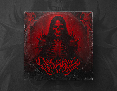 VANROCK Vinyl Music Artwork abstract design album artwork album cover cd artwork cd cover cd cover design death metal artwork death metal design death metal logo mixtape cover spotify cover vinyl artwork vinyl cover vinyl design