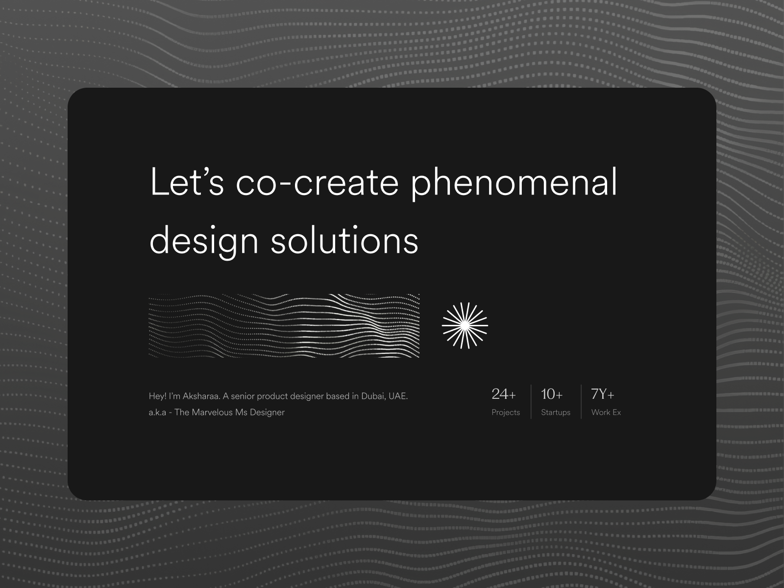 Portfolio Website animation branding motion graphics portfolio ui website