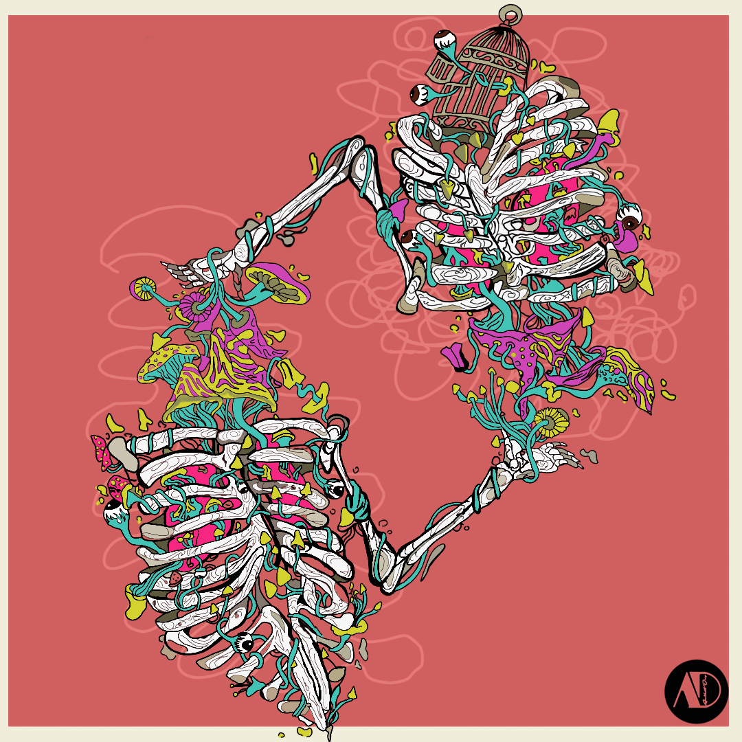 Digital Art 24: Abstract Anatomy 2d art digital art illustration