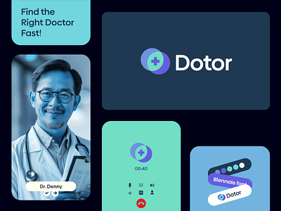 Doctor app logo branding app logo brand identity branding care logo clinic logo design doctor doctor app doctor logo doctors find health healthcare logo hospital logo logo logo design logo designer medical app medical care medical logo online doctor