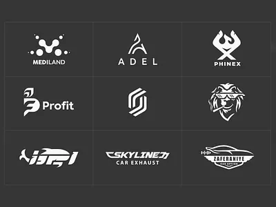 Logo Design showcase a logo brand branding fit logo graphic design logo logo design logodesign logomark logotype m logo minimal logo