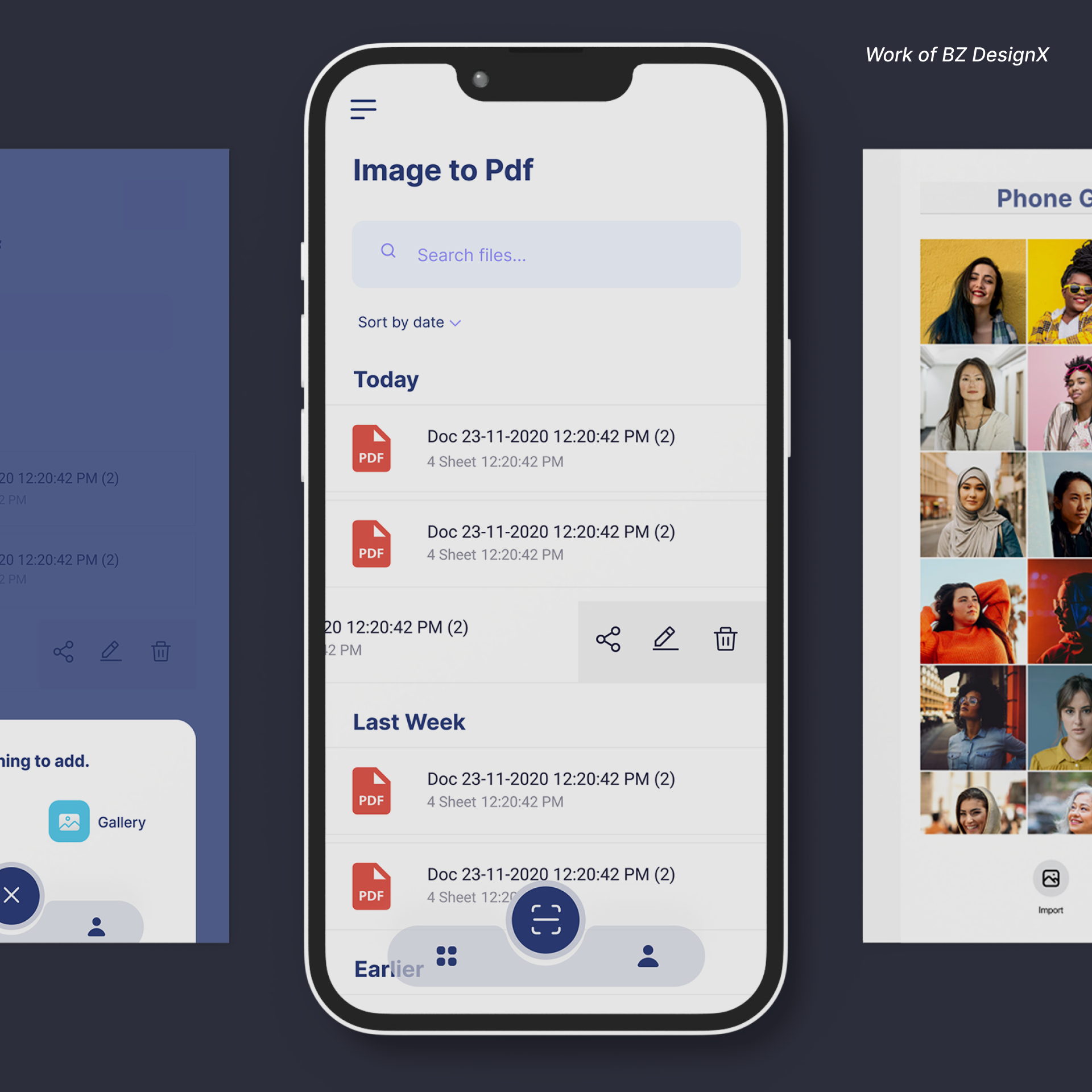 Example of Image To Pdf Mobile App