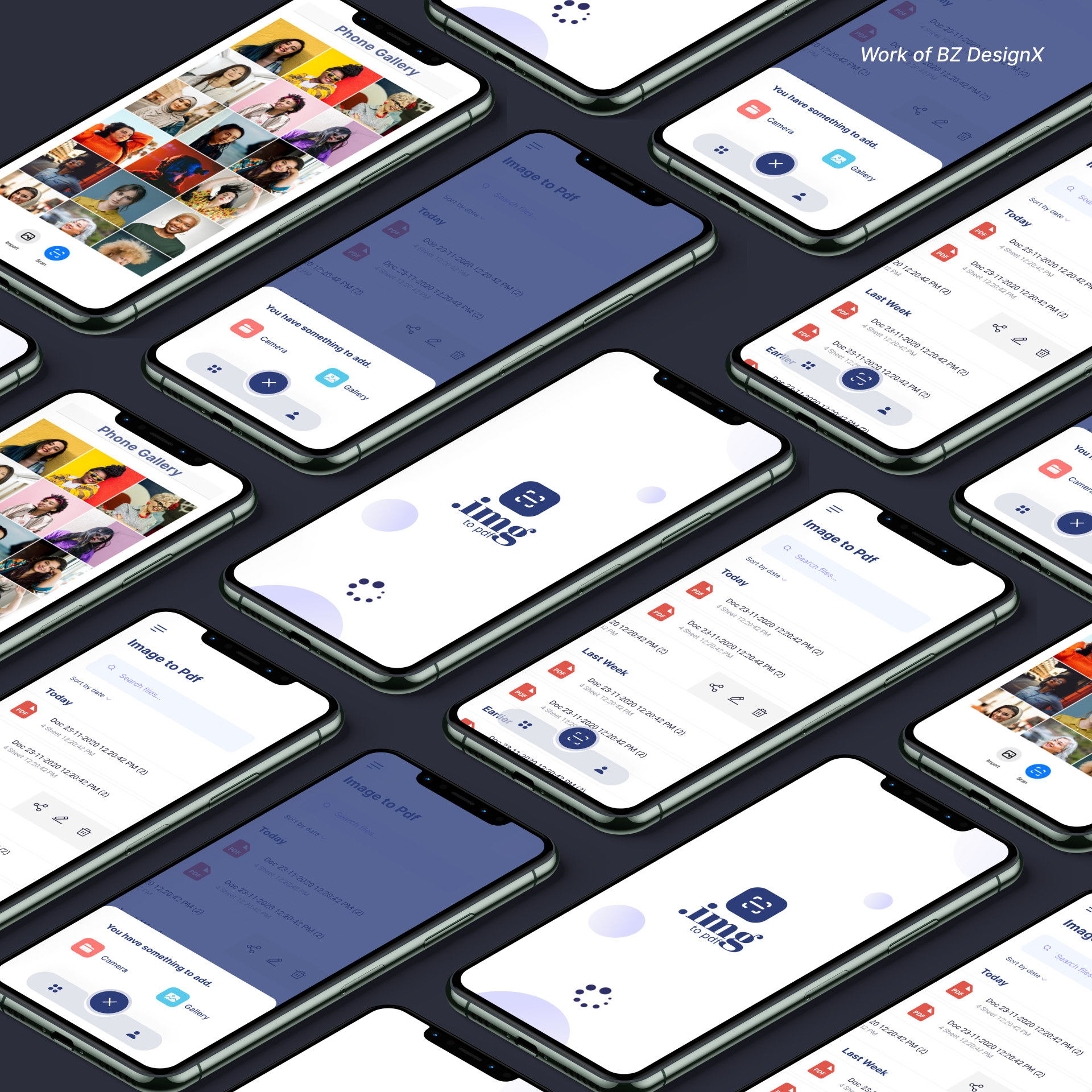 Example of Image To Pdf Mobile App