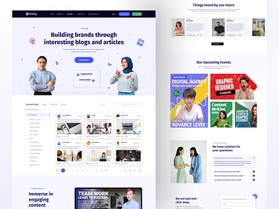 Prewery Digital Content Agency Website Design branding business contentagency contentservice designconcept digitalagency digitalproduct figmadesign graphic design homepage landingpage marketingagency minimaldesign onlineservice productservice startup trending webdesign website webui