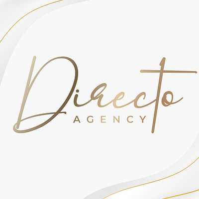 Directo Agency - logo design branding graphic design logo