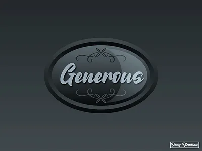 Generous ! design graphic design logo vector