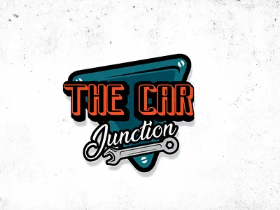 The Car Junction Logo Concept brand brand identity branding car car junction logo car logo connection design garage graphic design icon identity illustration logo logo idea logodesign logos symbol typography vector