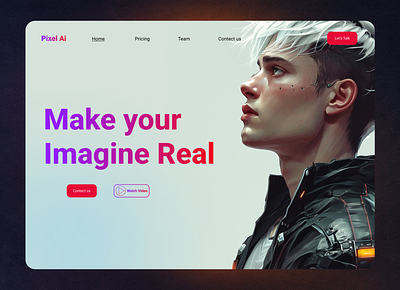 creative website landing page animation branding logo motion graphics ui