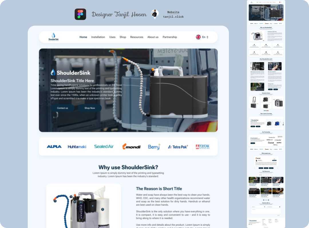 Product WEB Design b2b creative design designer designer tanjil figma landing page product productive ui user experiences user friendly user interface ux web website