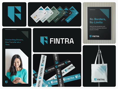 FINTRA | Finance, Fintech, Banking Identity & Branding banking banking logo branding ebanking f letter logo finance finance business financial fintech fintech branding investment logo design money money transfer online banking payment logo saas transaction visual identity wallet