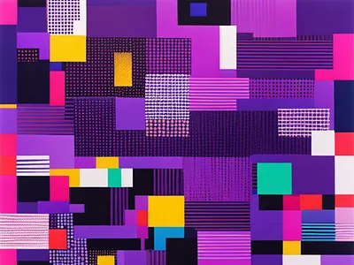 Patterns / Abstract art colorful design digital art graphic design illustration intensywne barwy