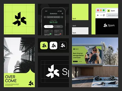 Spark Brand Guidelines banking banking design brand guidelines brand guidelines design branding branding design fintech fintech design