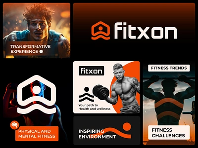 brand identity brand brand guidelines brand identity branding design fitness gym identity logo logo design mark sports visual identity