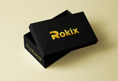 Rokix | Footwear | Shoes Brand Logo Design aesthixesign agency bpchinamamun24 brand brand design brand logo branding company creative design fashion footwear footwear logo graphic design logo logo design logodesign logos modern shoes