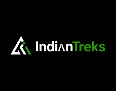 Indian Treks Logo Design | Adventure & Exploration electrongraphics