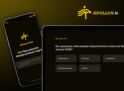 Apollus AI - UI Design + AI ai components figma questions quiz ui