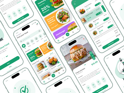 Food delivery App UI design app app design app food app screen app ui app ui design branding delivery app design food food app food app ui food delivery app ui food smart app food ui food ui app illustration logo smart app ui