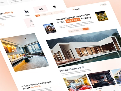 Real Estate Landing Page assets business commercia rea estate commercial house commercial website contraction home house house mobile app house website landing page property property landing page property website rea estate app real estate real estate website ui