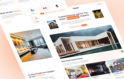 Real Estate Landing Page assets business commercia rea estate commercial house commercial website contraction home house house mobile app house website landing page property property landing page property website rea estate app real estate real estate website ui