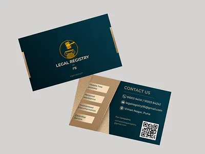 Visting/Business card for a Legal Firm branding document approval services graphic design visting card