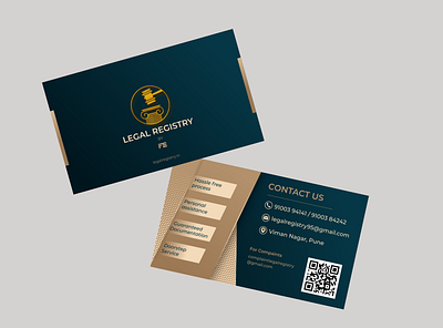 Visting/Business card for a Legal Firm branding document approval services graphic design visting card