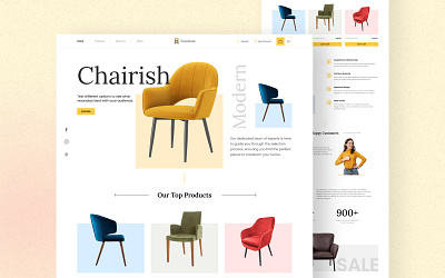 Shopify Furniture Web Design animation branding designer ecommerce furniture furniture website graphic design landing page landing page design logo shopify shopify design shopify store ui ui designer uiux web layout webdesign website design