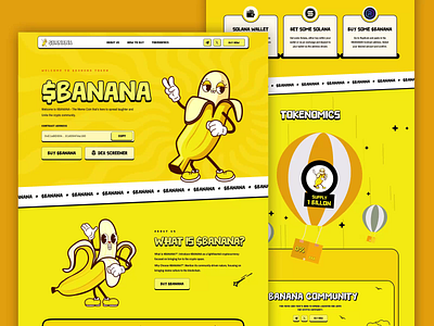 Meme coin landing page & website design design landing page landingpage meme meme coin meme coin home page meme coin landing page meme coin website design memecoinlanding page web design webdesign website website design