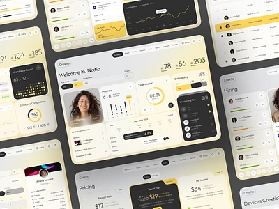 HR Web Platform b2b dashboard data visual employee hiring hr hr management human resource management office tool product design recruiting saas web design web platform web portal website design