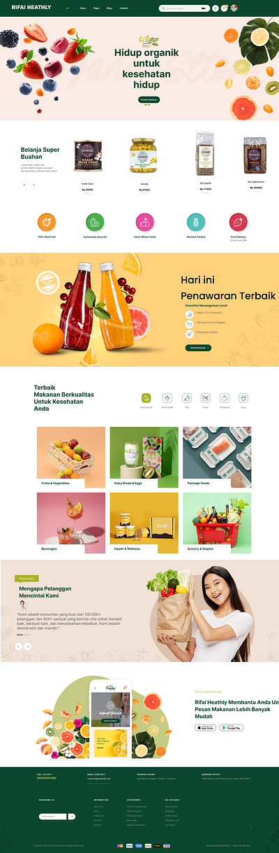 Website organik website design