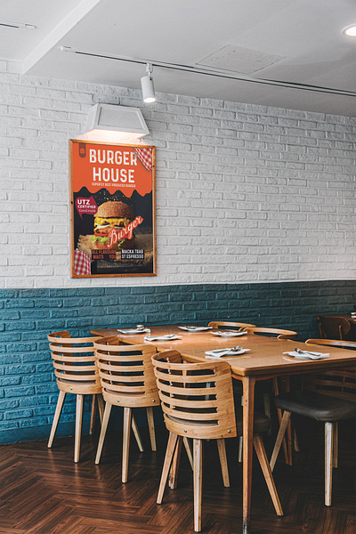 Restaurant Poster decor food hotel poster restaurant wall