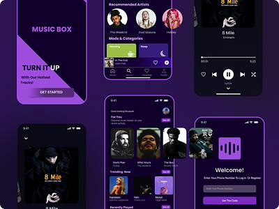 Music App Ui animation app design music music app music app interation music player music ui play song song ui ux