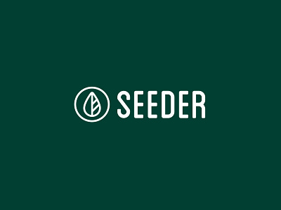 Seeder branding design graphic design icon logo minimal