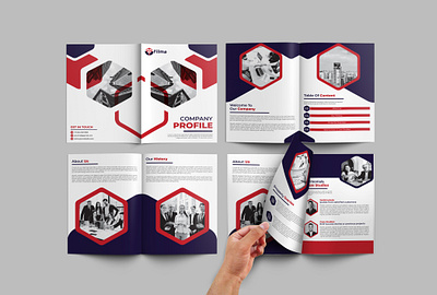 Company Brochure Design For filma. business brochure design business catalog busuness brochure catalog catalog design company brochure design company profile company profile design lookbook design lookbook portfolio multipage brochure