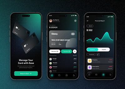 Modern & Minimal Finance Tracker app branding daily ui design graphic design illustration typography ui ux