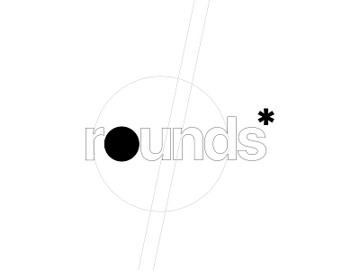 Rounds branding design graphic design icon logo minimal typography