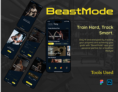 Welcome to BeastMode. it's a Gymnastics app app app design app ui design figma gymnastics app ui ux