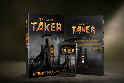 The Soul Taker book book cover book cover art book cover design book cover designer book cover mockup book design design ebook ebook cover epic epic book epic book covers epic bookcovers epic covers grim reaper horror book cover illustration professional book cover ui