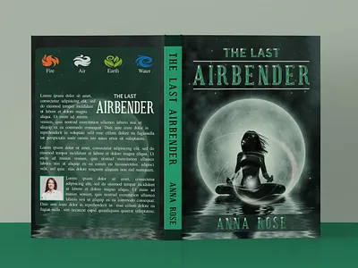 The Last Airbender 3d book mockup amazon kdp book book cover book cover art book cover design book cover designer book cover mockup book design ebook ebook cover epic epic book epic book covers epic bookcovers epic covers fantasy book cover paperback professional book cover the last airbender